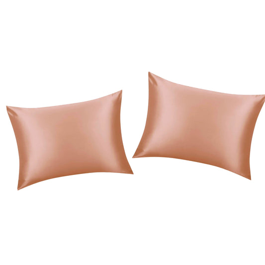 2 x Mulberry Silk Pillowcases, 22-momme