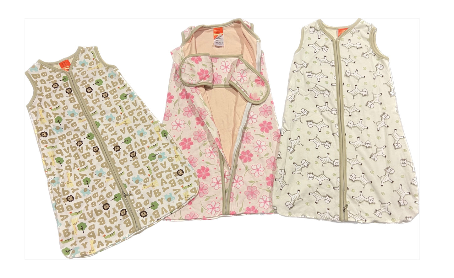 3 Piece Sleeping Bags Set for Newborn