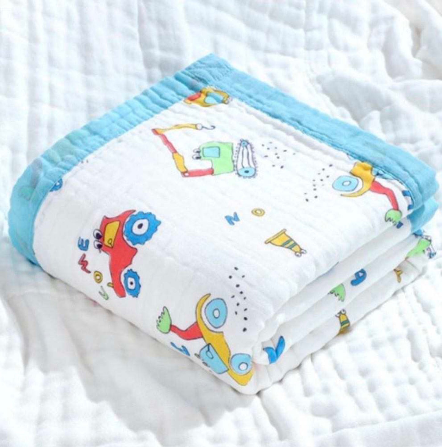 Baby Muslin Swaddle Blanket/ Wrap - 100% Cotton